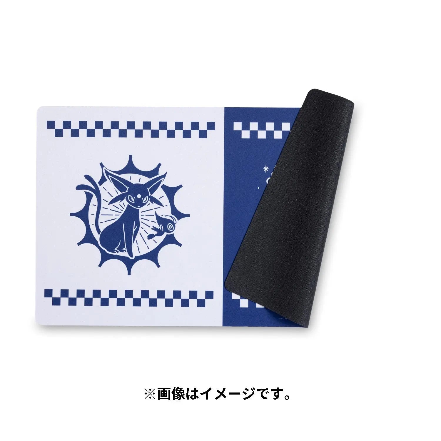 Pokemon Center Japan: 2024 Espeon & Umbreon Timeless Friends Premium Half Rubber Playmat Bao Cards