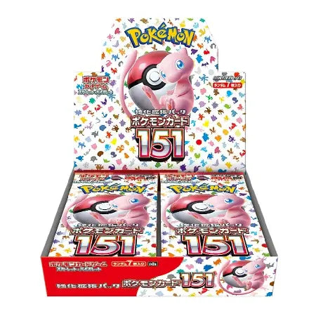 Pokemon - 151 - Japanese - Booster Box Bao Cards