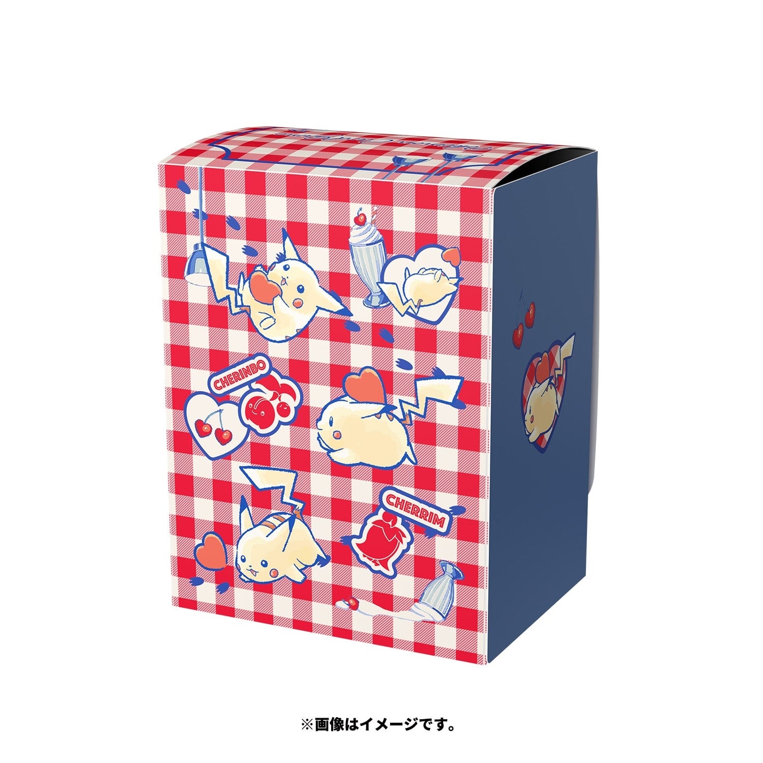 Pokemon Center Japan: 2024 Pikachu and Heart card deck box holder