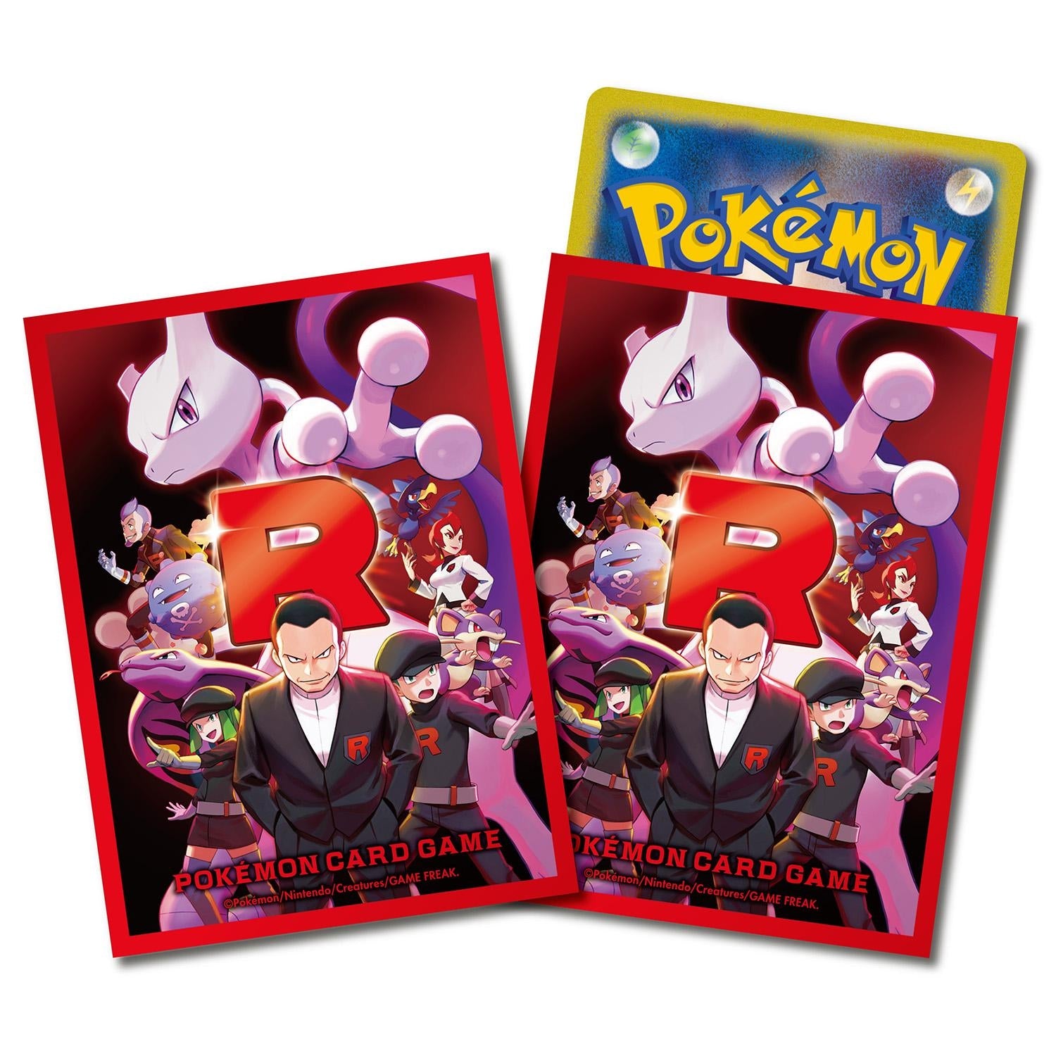 Pokemon Center Japan: Glory of Team Rocket Card Sleeves