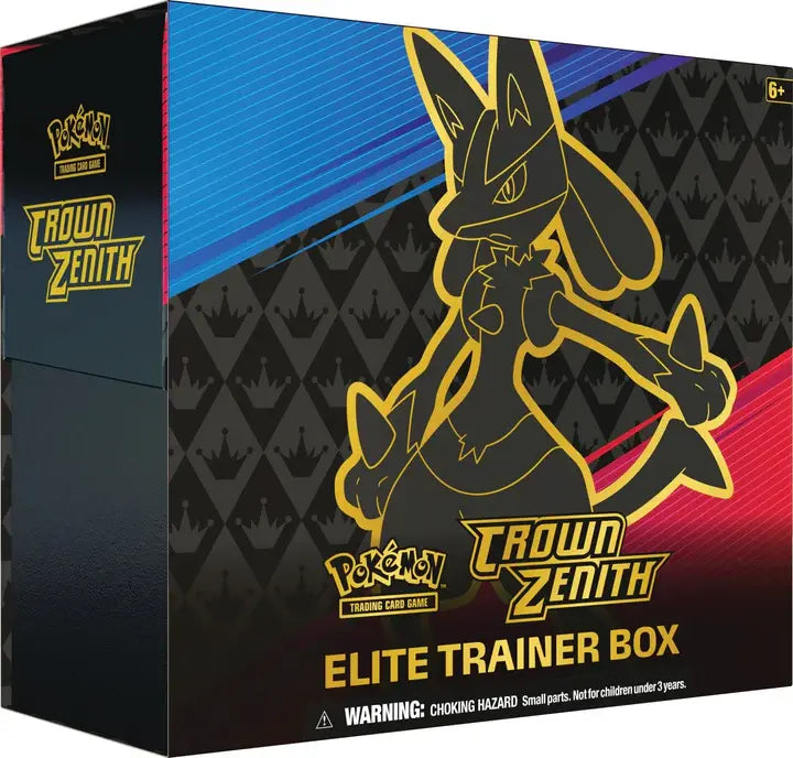 Pokemon Sword & Shield: Crown Zenith - Elite Trainer Box Bao Cards