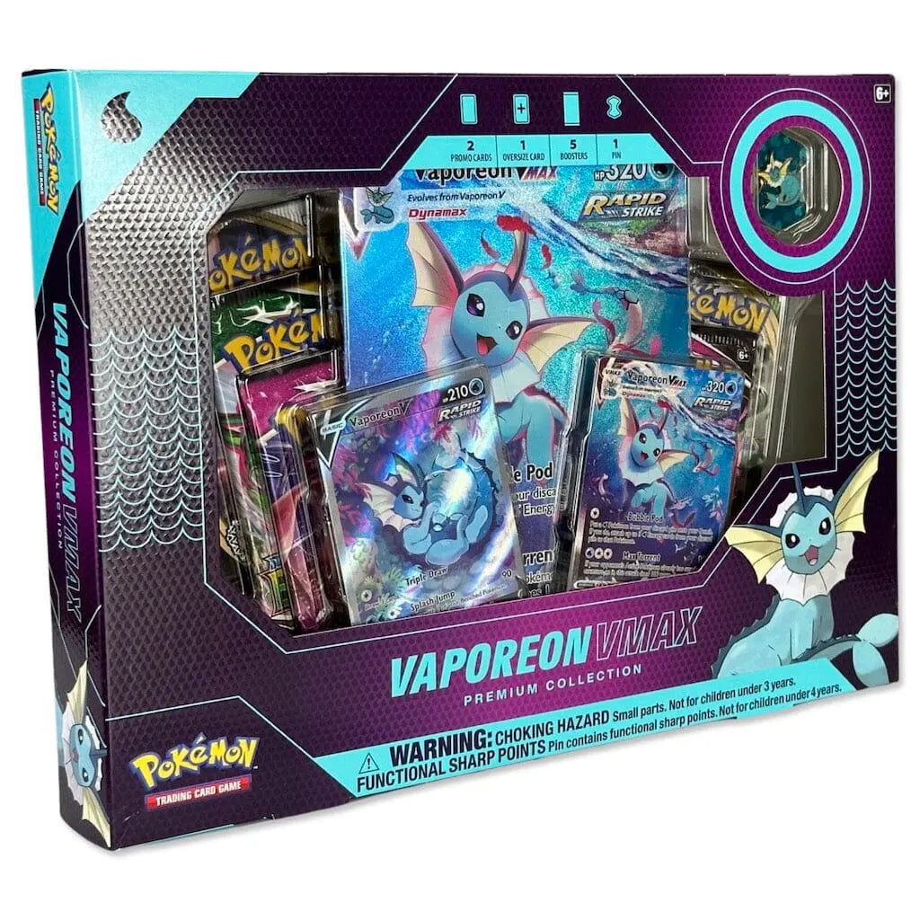 Pokemon - Vaporeon Vmax Premium Collection [EU] Bao Cards